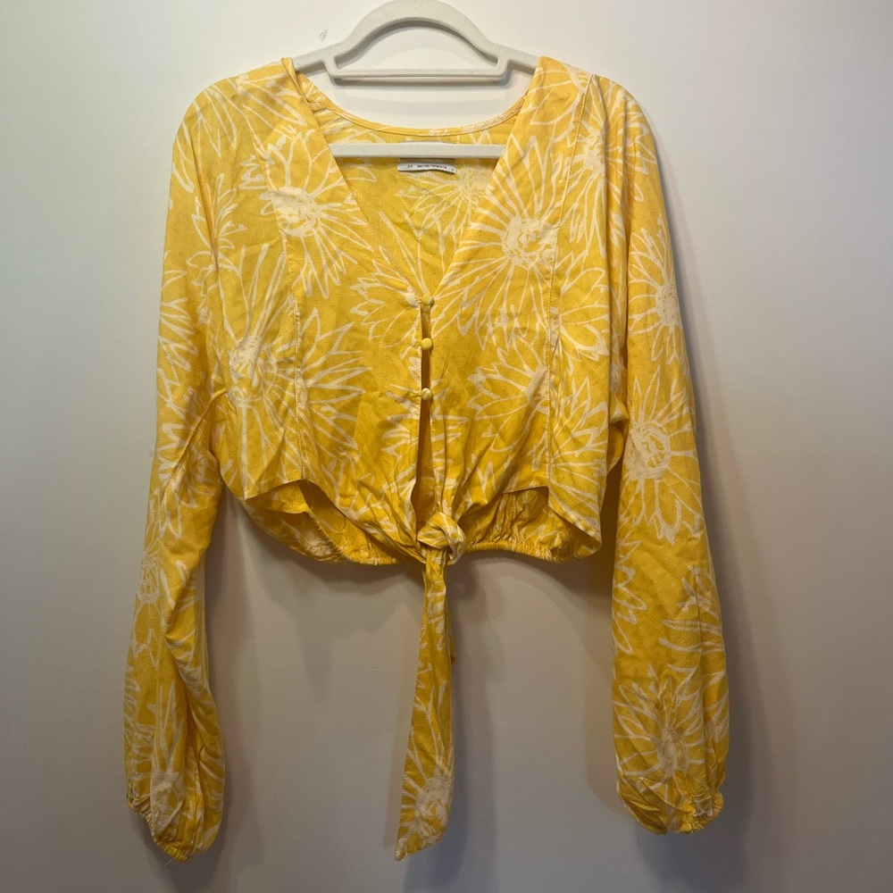 Sunflower Urban Outfitters blouse